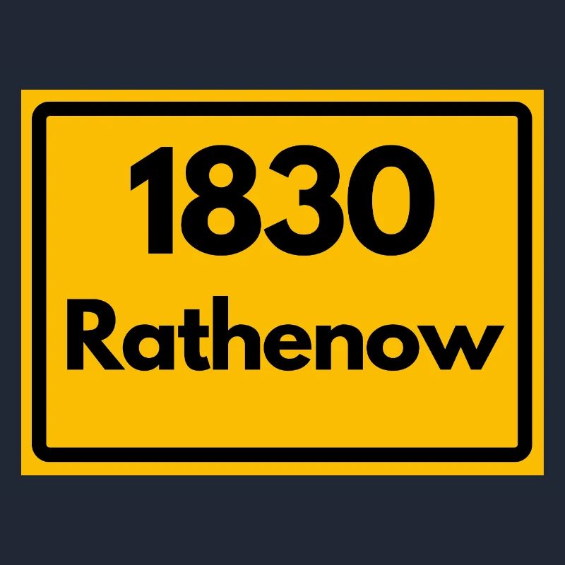 ANCIEN CODE POSTAL RÉTRO 1830 RATHENOW HEIMAT