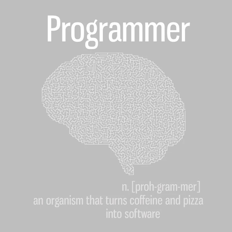 programmer brain pc informatik definition pizza lo