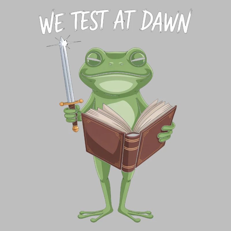 We Test at Dawn Frog Wizard