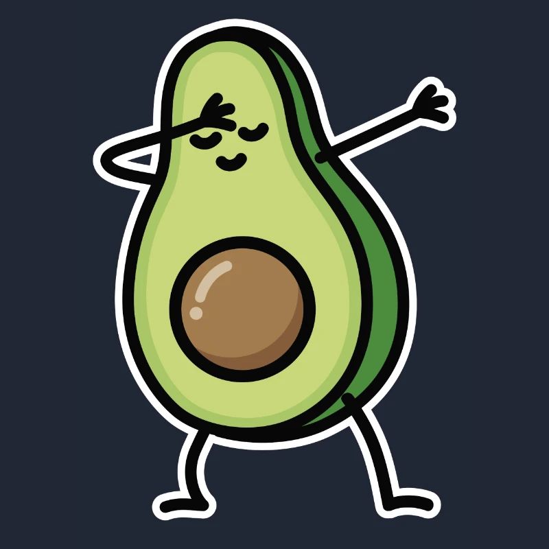 Avocado dab dabbing