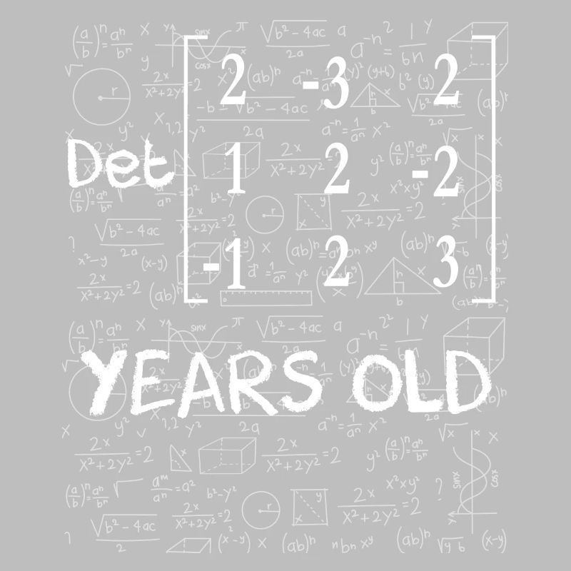 31st birthday 31 years matte matrix determinant
