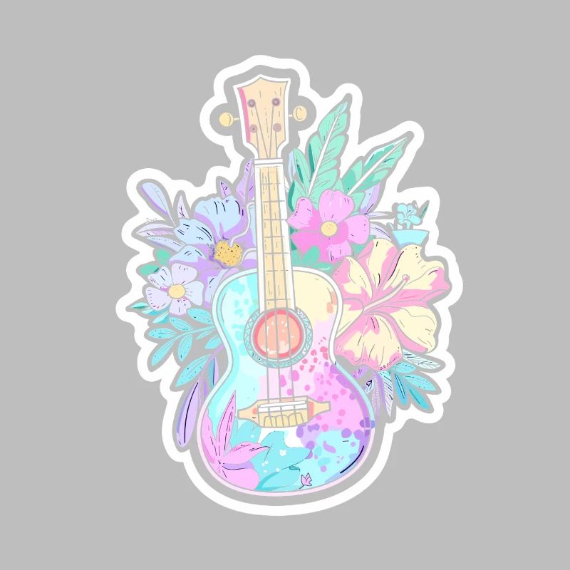 Ukulele Comic Style
