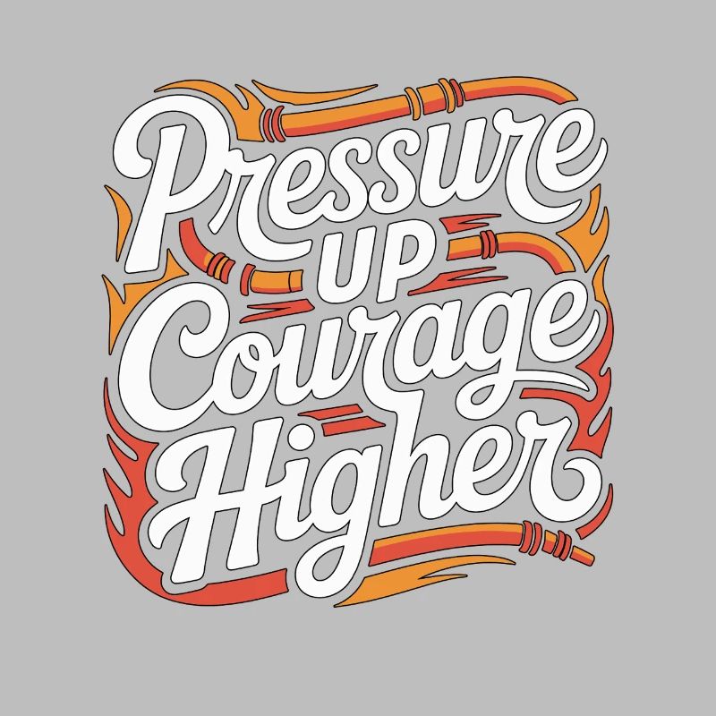 Fire Engineer Pressure Up Courage Fire Department