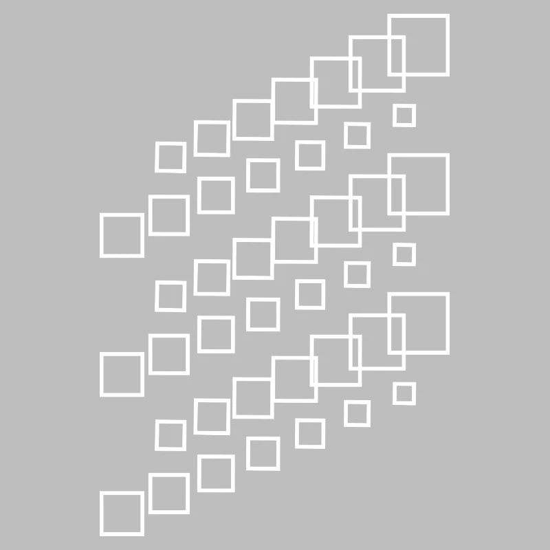 Geometric Square Cascade