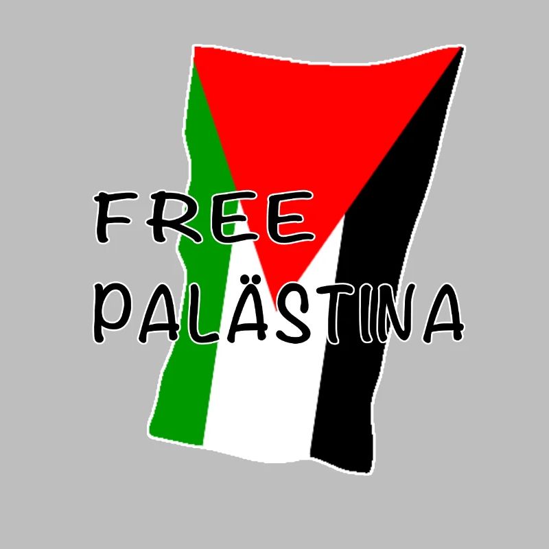 Conception du drapeau de la Palestine libre