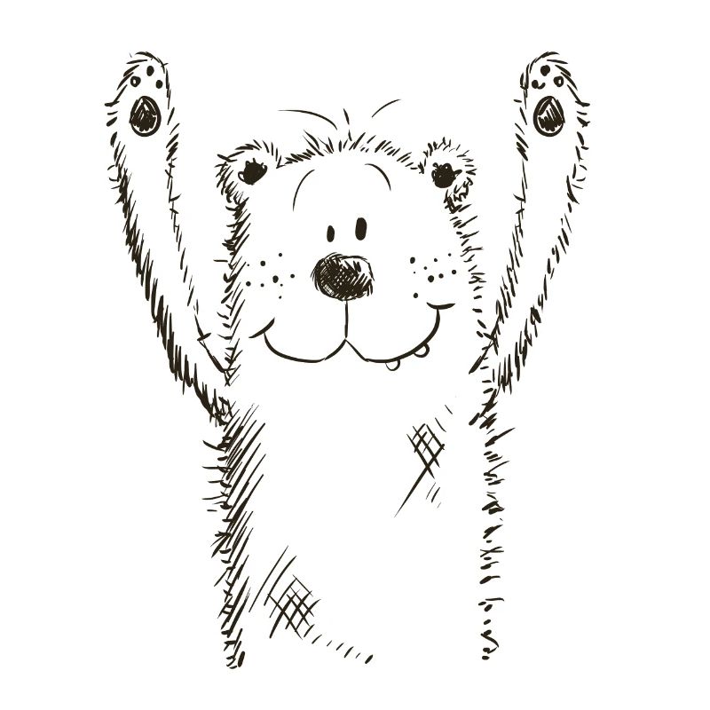 Witzer Bär I Bärchen I Teddy I Eisbär Comic