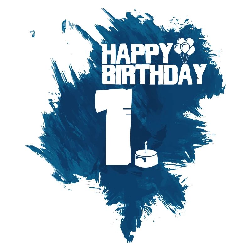 Joyeux anniversaire - 1 an