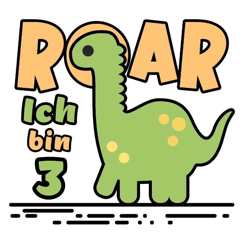 3rd Birthday Dinosaur