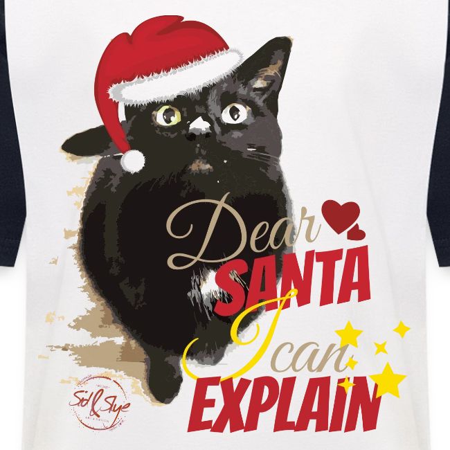 Katze "Dear Santa"