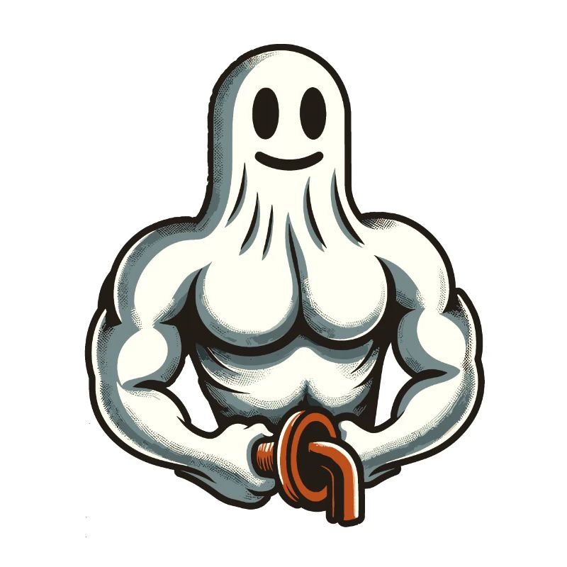 Musculation Ghost Drôle Gym Ghost