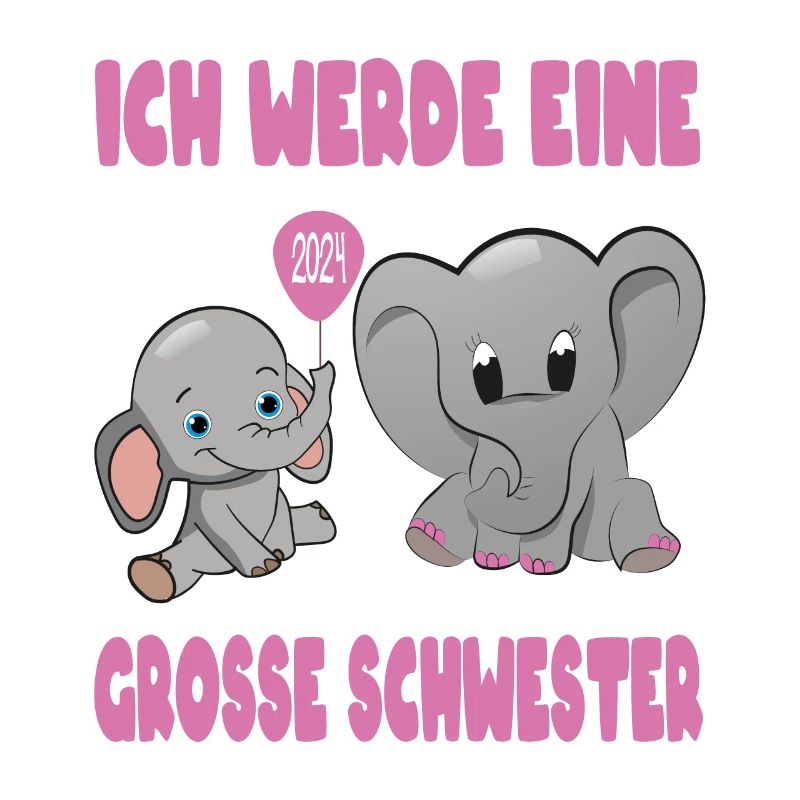 Ich werde eine große Schwester 2024