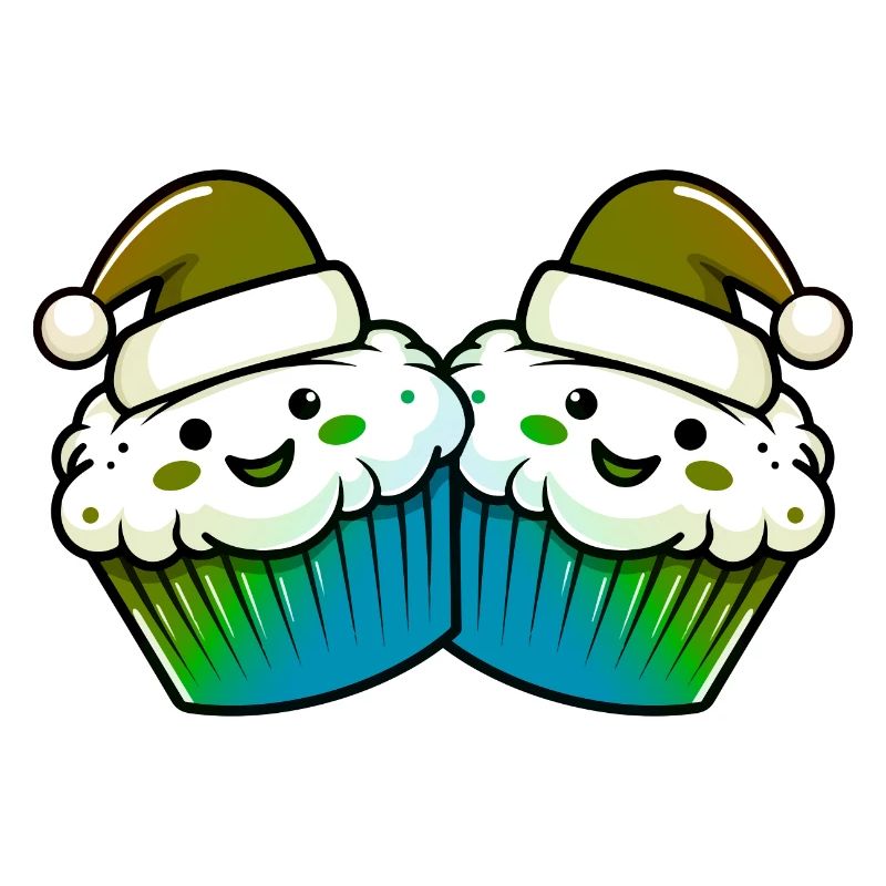 Cuisson du gâteau Muffin Noël