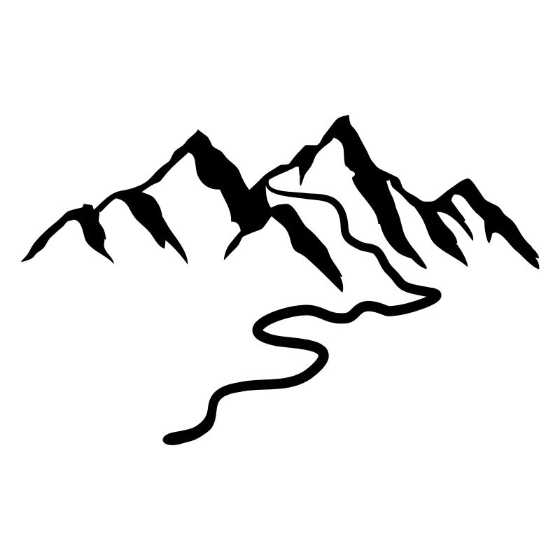 Schöne Berge Mit Wanderweg