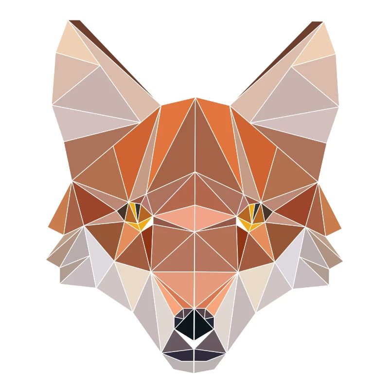 Tshirt polygonal Design Symmetrical Triangular