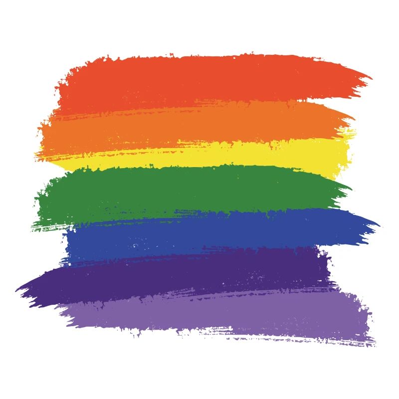 Rainbow Paint Brushes (Large)
