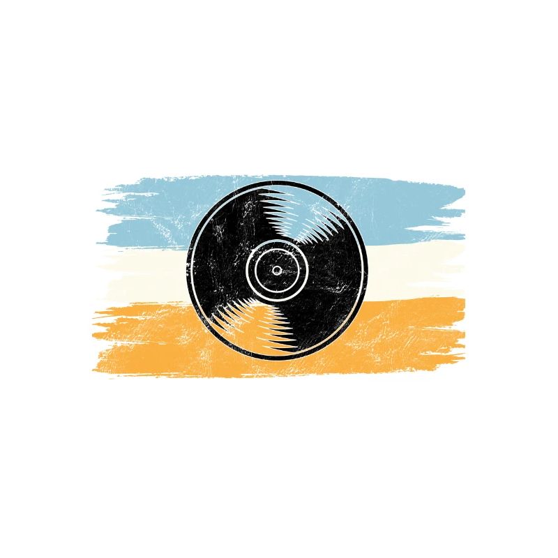 Vintage Disc Design / coole Geschenkidee