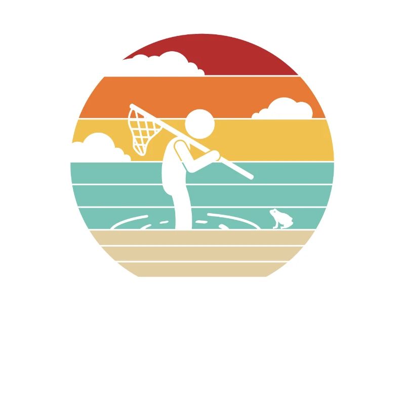 Retro Tadpole Tree Frog Toad Frog Catcher