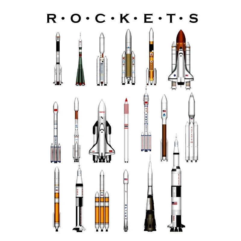 Super fusées spatiales