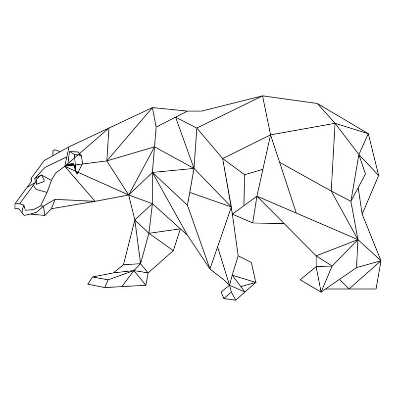 Polygon Eisbär