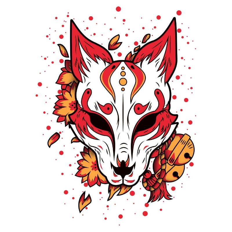 Fox Mask, Fox, Kitsune