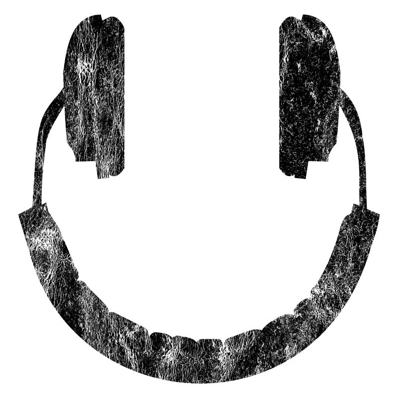 Musik - Kopfhörer - Smiley