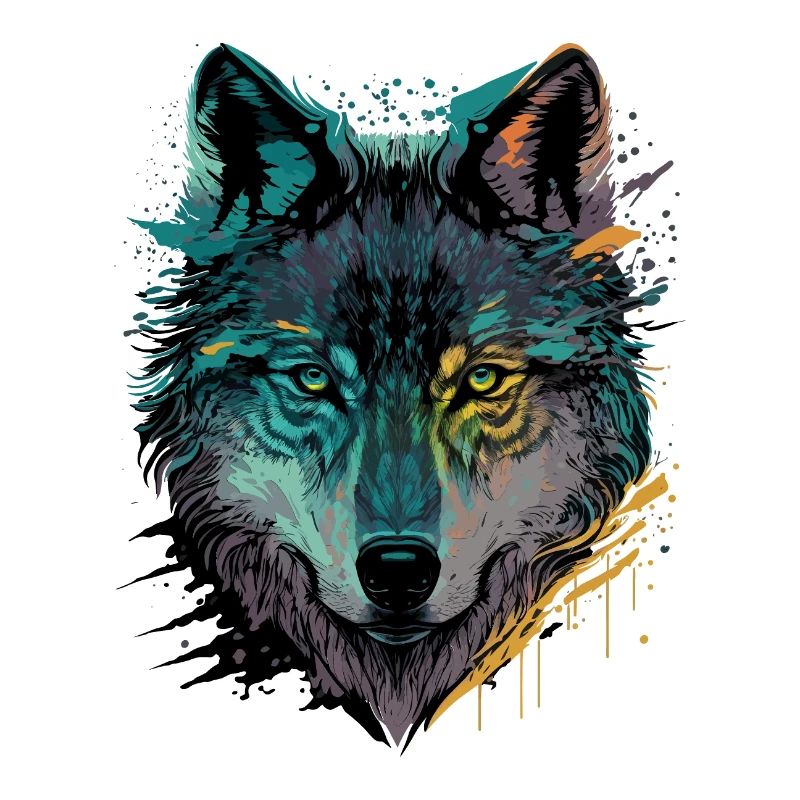 A Wolf Drawing as the Ideal Birthday Present