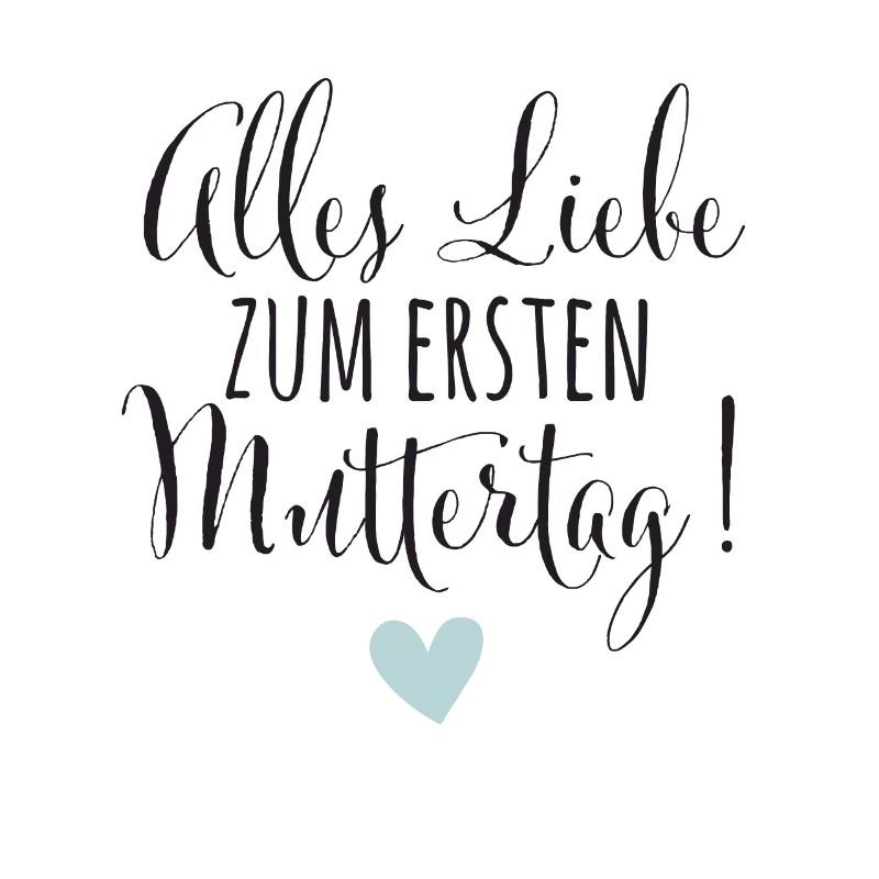 1. Muttertag Mama Mutter Baby Geschenk Babysprüche