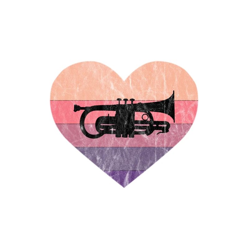 Le joueur de vent aime le cornet et le bugle