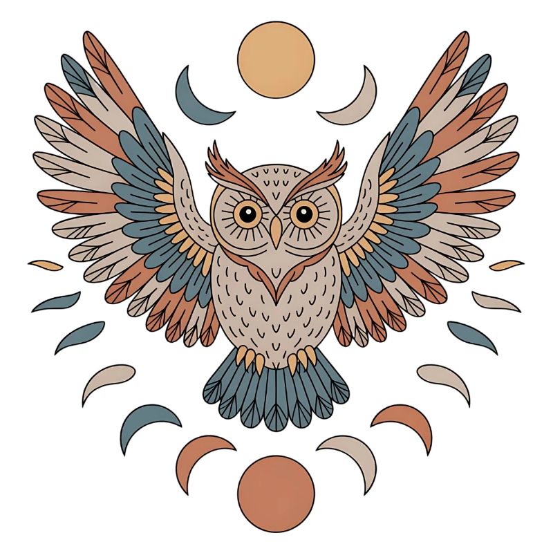 Boho Owl