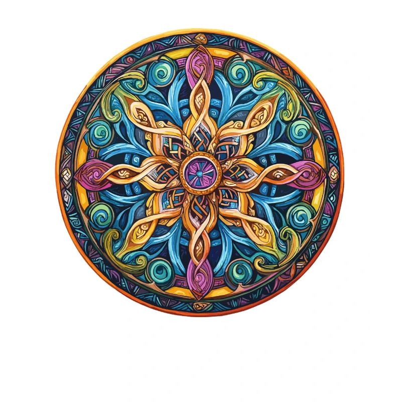 Mandala Fire Star