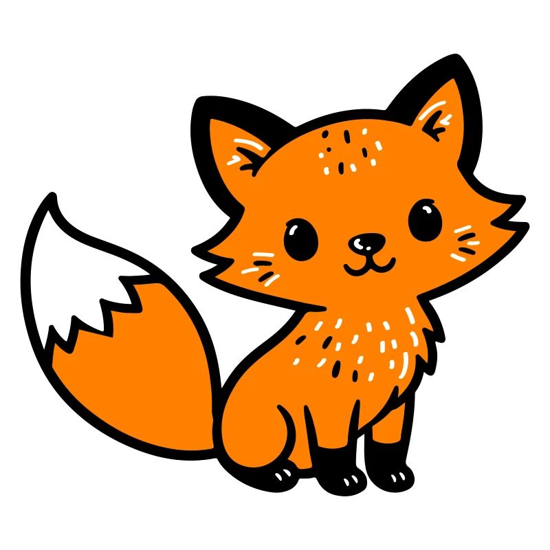 Fuchs Niedlich Comic