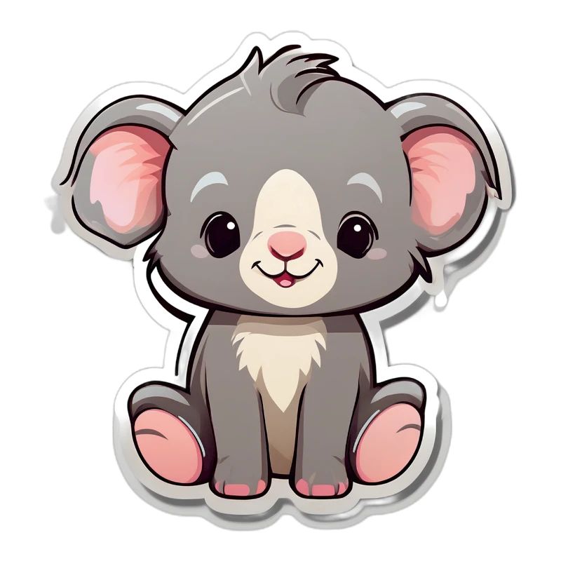 Pastell-Cuddly Koala