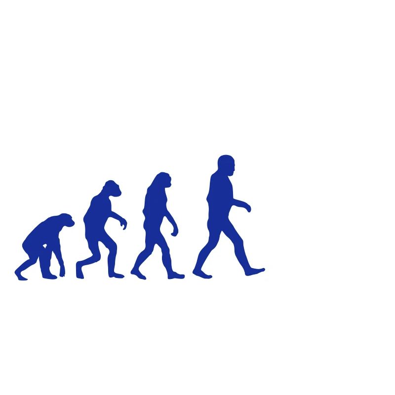 Basketball evolution logo