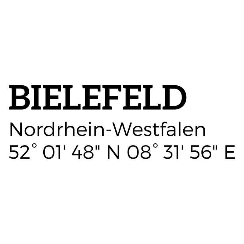 Bielefeld North Rhine-Westphalia coordinates