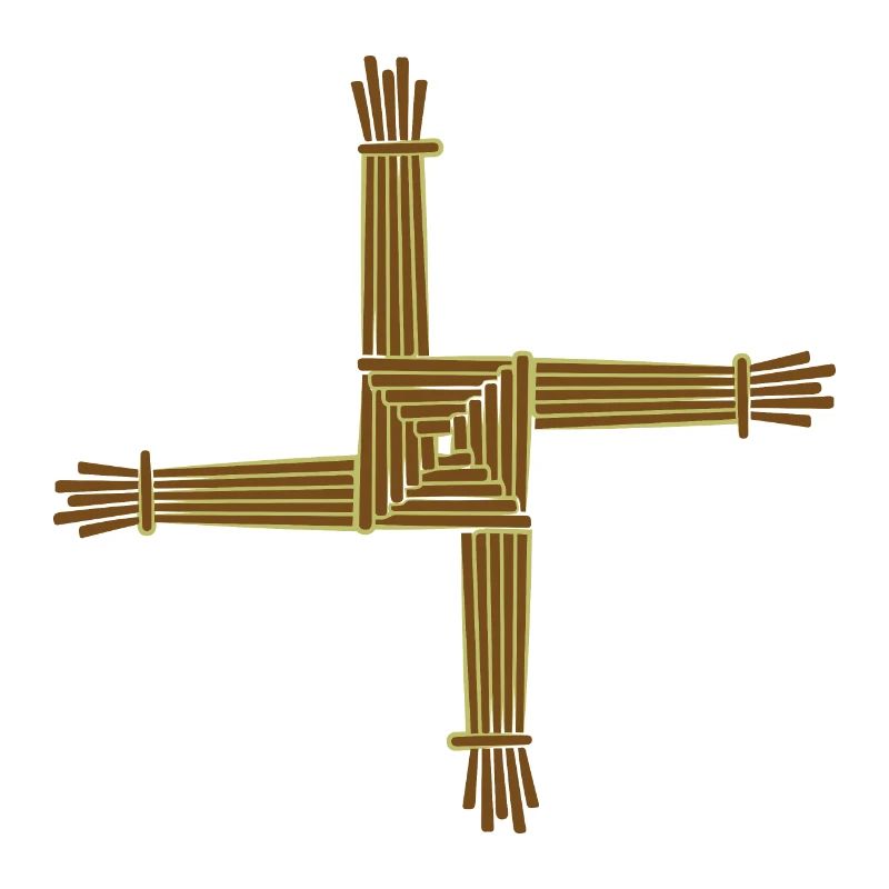St. Brigid Cross Celtic symbols gift idea
