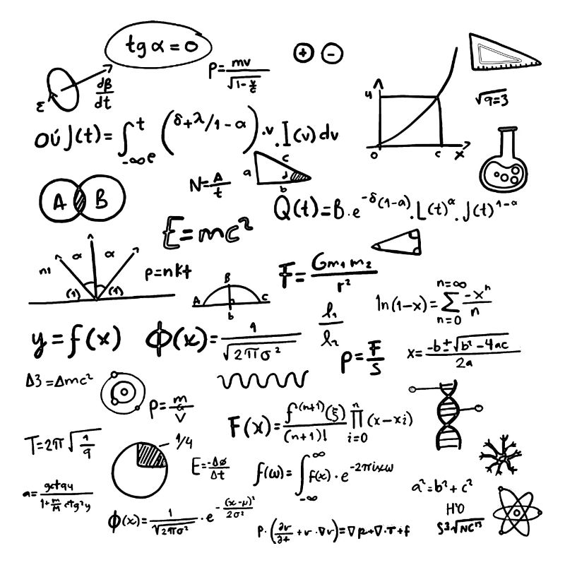 maths noir