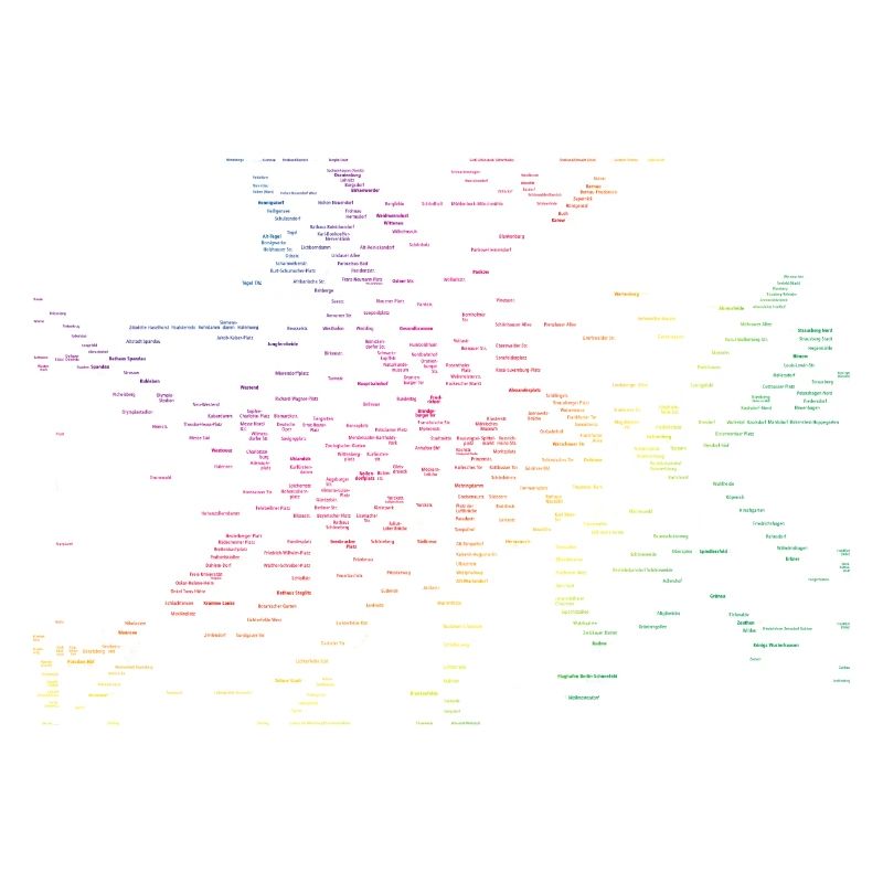 Berlin map subway stations
