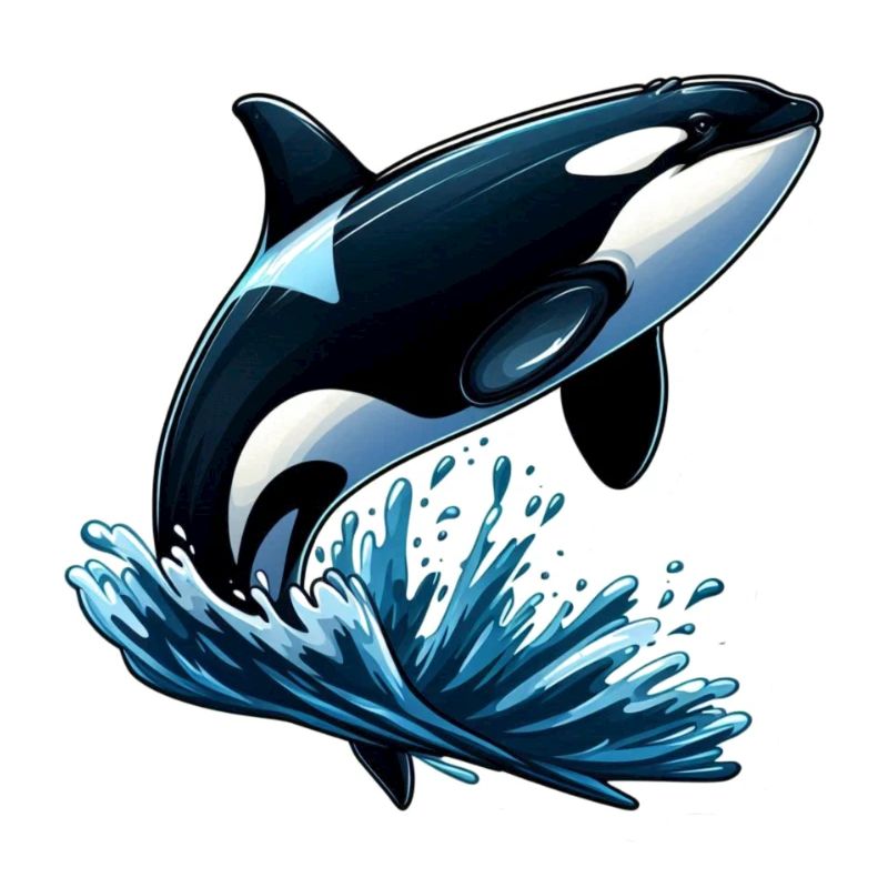 springender Orca