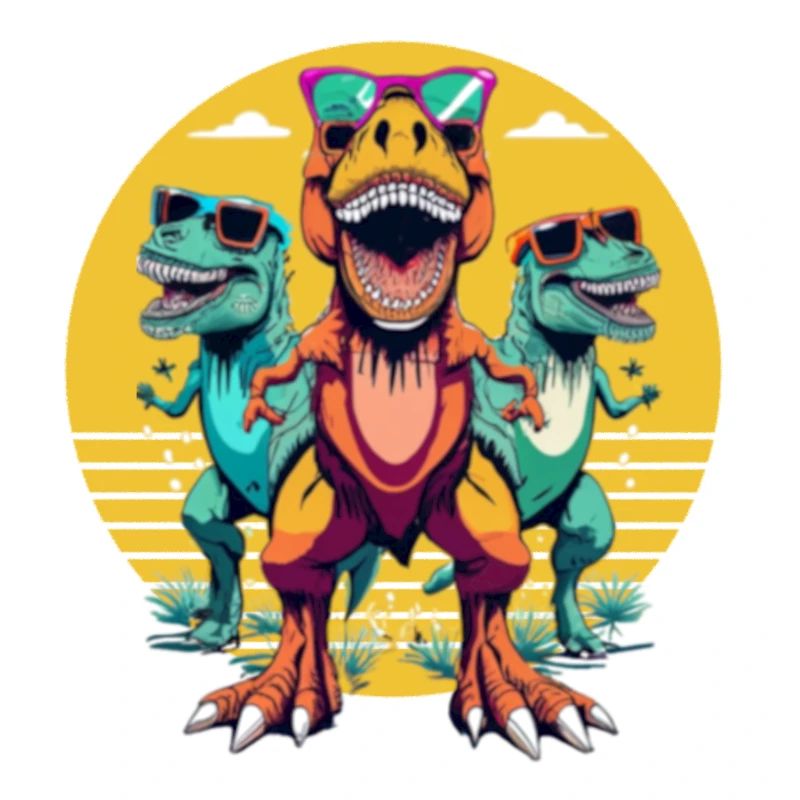 Screaming dinosaurs