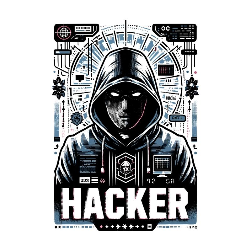 Hacker - Illustration