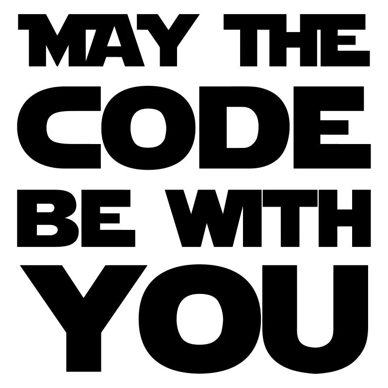 May the code be with you