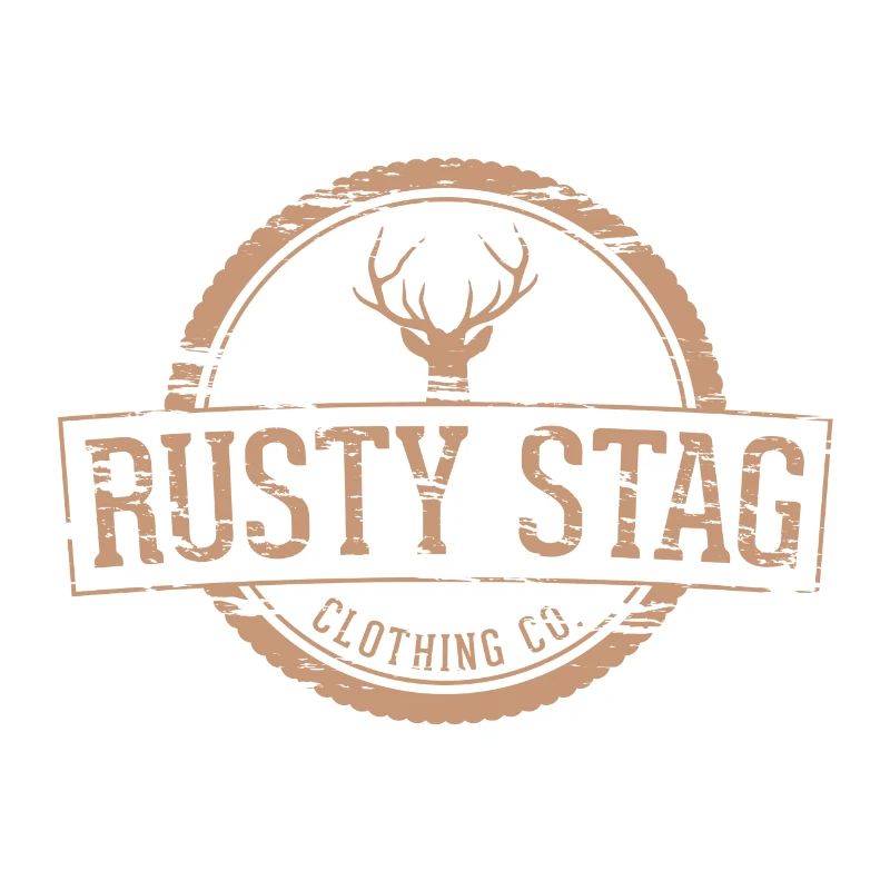 Rusty Stag Weathered Crest
