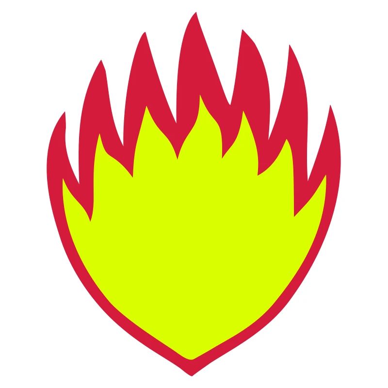 Fire Shield Crest Symbol
