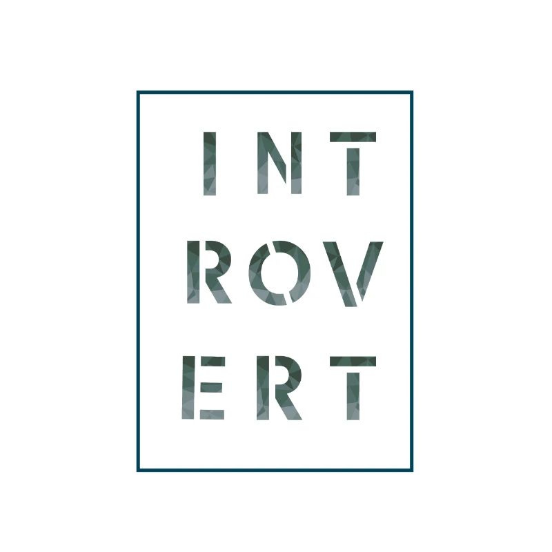 Introvert white, Geschenk, Geschenkidee