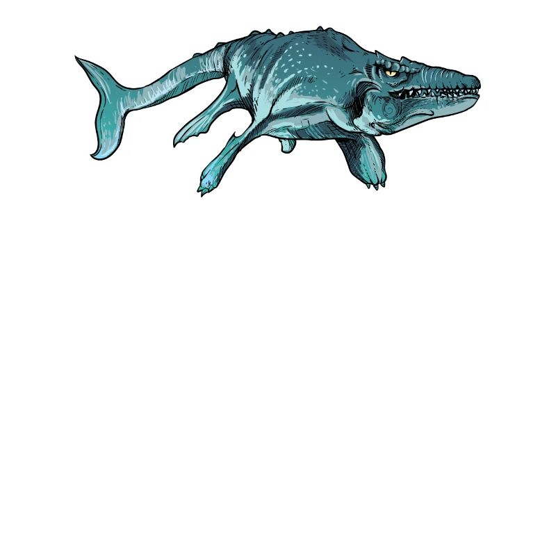Mosasaurus I Marine Repiel Cretaceous Fossils