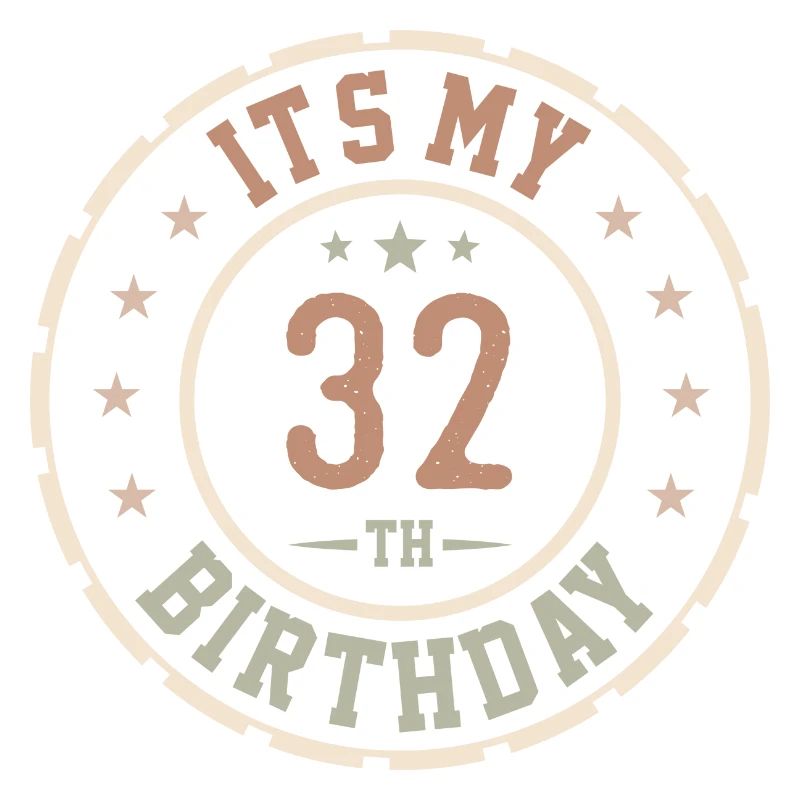 C'est Mon 32e Anniversaire Cadeau 32 Ans