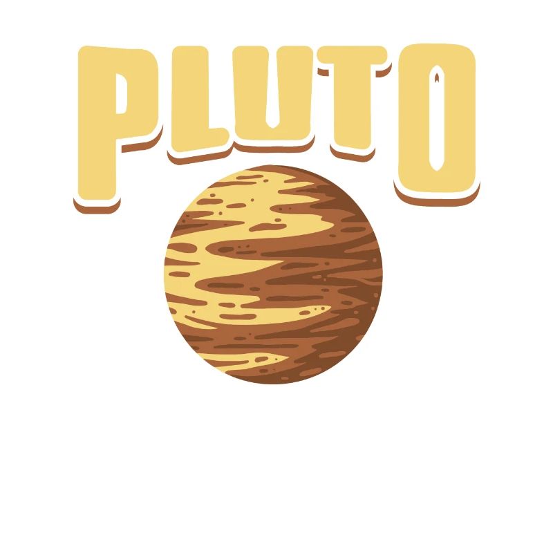 Retro PLUTO 1930 - 2006 Never Forget Funny Planet