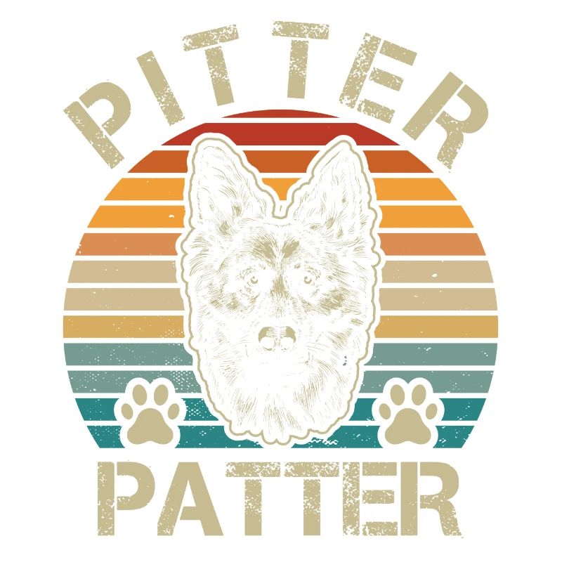 Pitter Muster Deutscher Schäferhund Hundebesitzer
