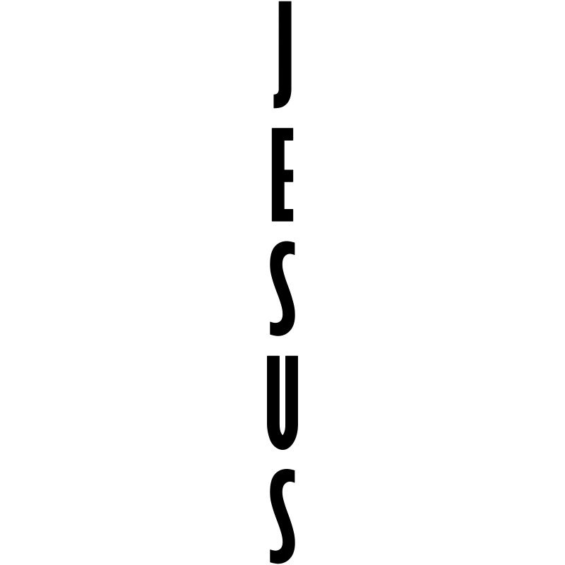 Texte Logo Jésus