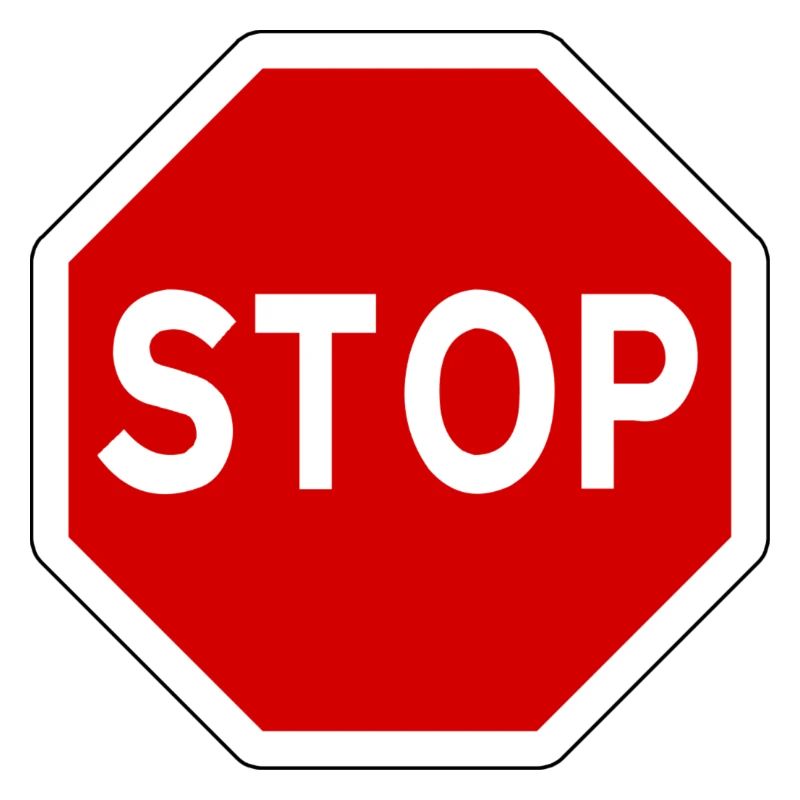 Stop sign